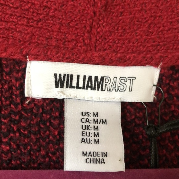 William Rast Buffalo Check Cardigan - Picture 3 of 5